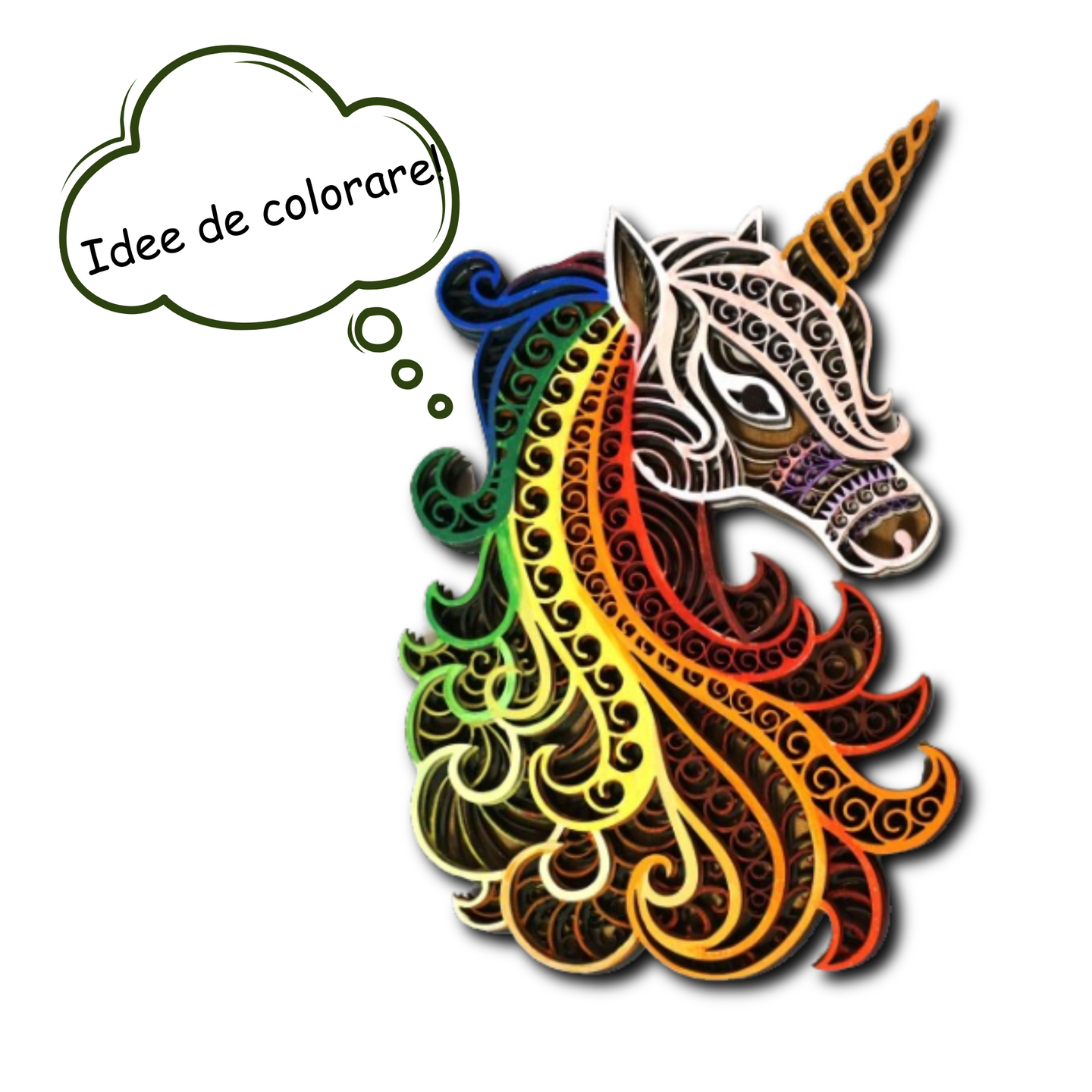 Colorează Magic - Unicorn